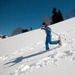 Raquetas de nieve en el "domaine du Chioula"